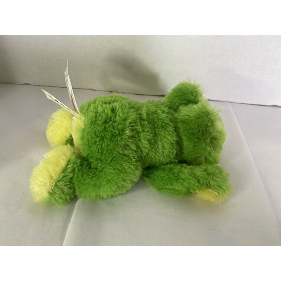 Floppy Frog Plush Stuffed Animal Green Toy - Picture 6 of 7
